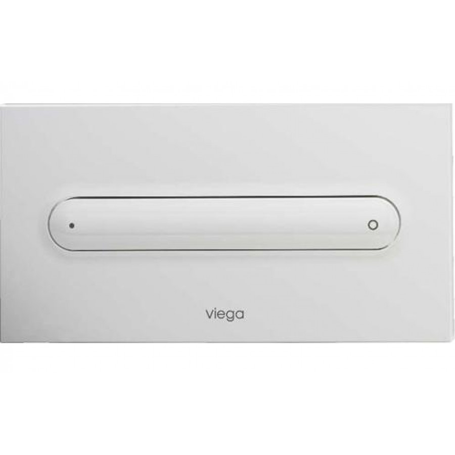 Инсталляционная кнопка альпийский белый прямоуг. Viega  [Visign for Style 11 / 8331.1]