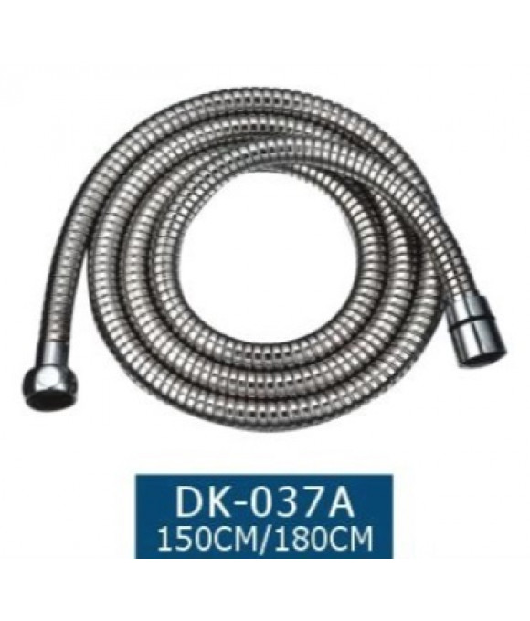 DK-037А  шланг растягивающийся 1,5м-1.8м / внутренний  шланг черный (резина)  в фирменной коробке