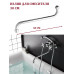 Излив смесителя, для ванны, 30 см, LIDER-SAN (050) круглый, S-образный, изогнутый /носик /излив для импортного смесителя/ гусак
